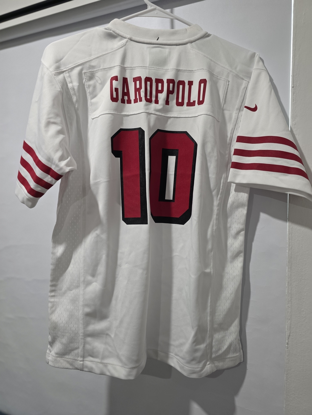 Nike San Francisco 49ers Jimmy Garoppolo #10 White Jersey